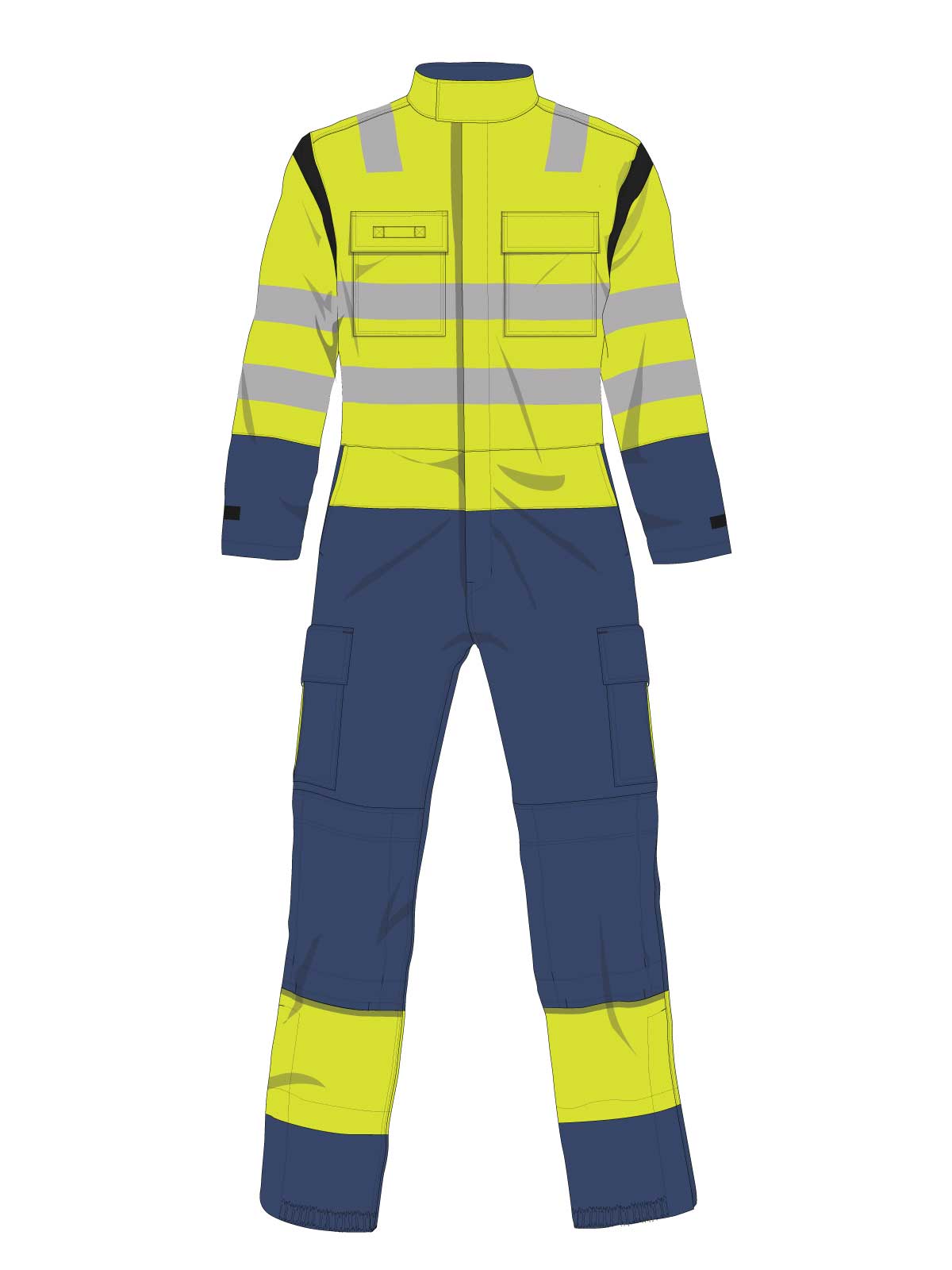 Integral Flame Resistant Coverall