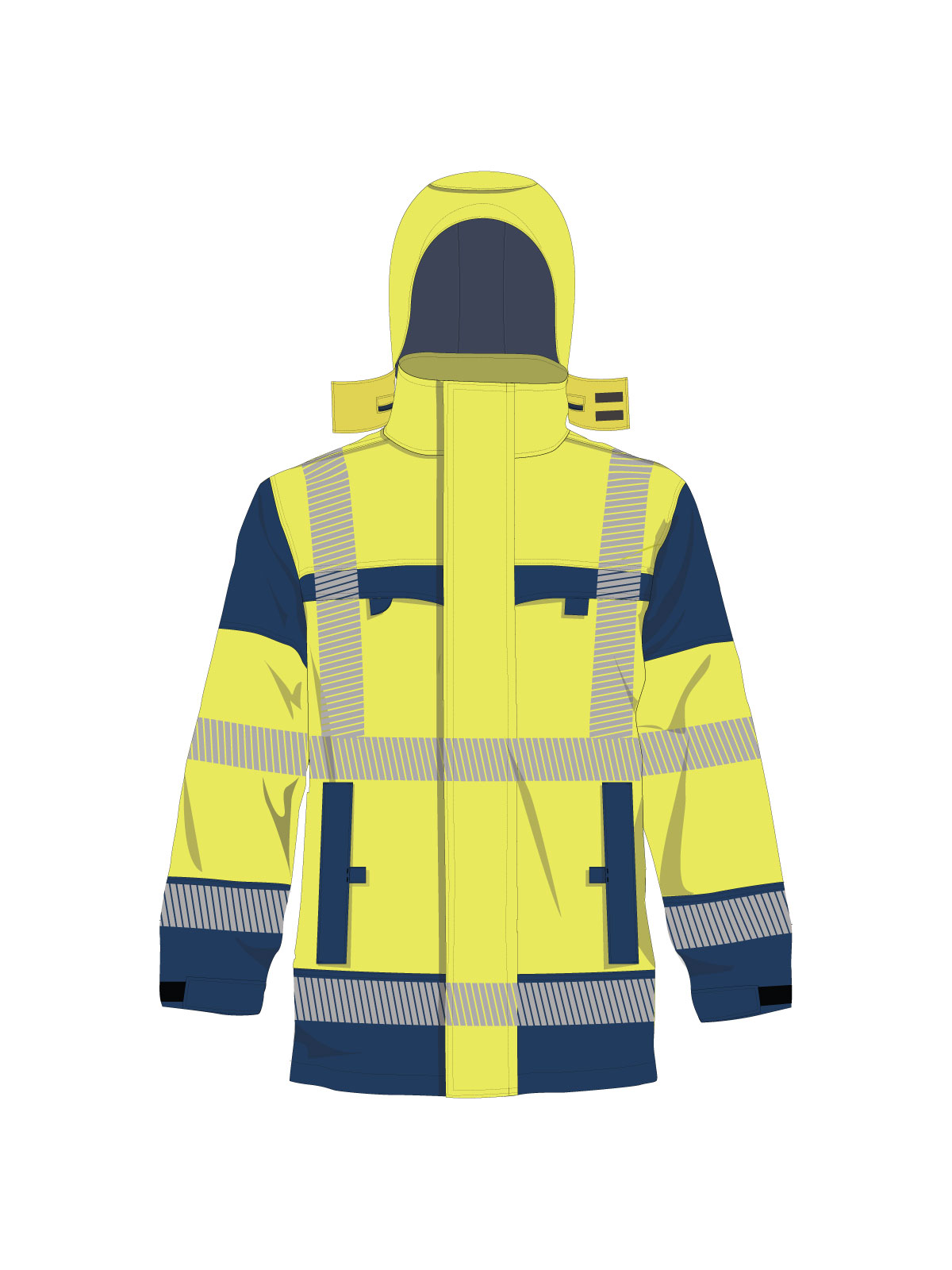 Multivalent Fire Retardant Parka